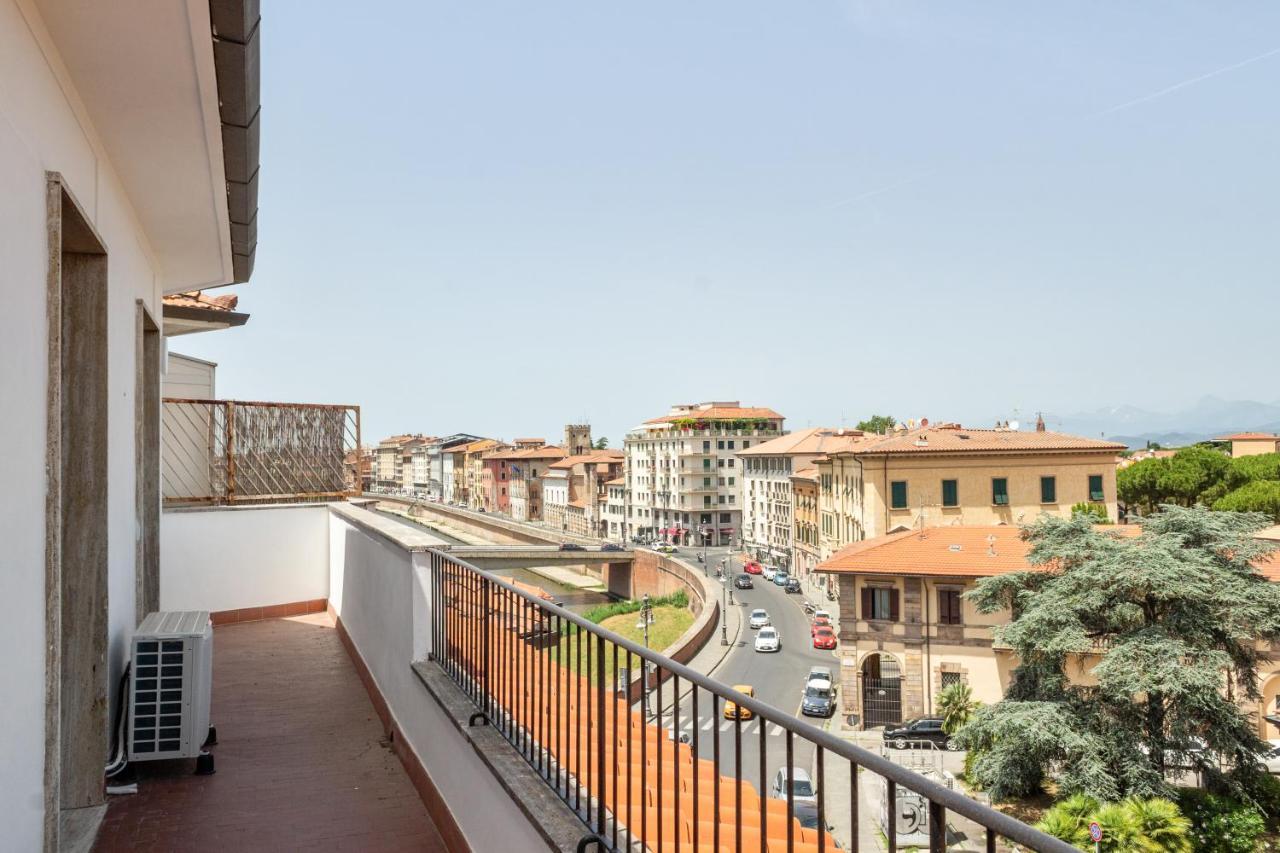 피사 Modern Attics With Balconies And Panoramic View 아파트 외부 사진